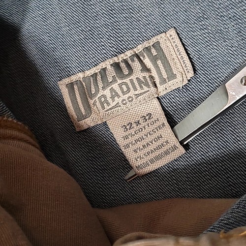 Duluth Trading Co Jeans Herren 32x29,5 Ballroom Double Flex Dark Wash Blau Denim   - Bild 11 von 11