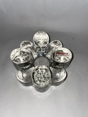  Heavy Crystal Candle Holder Ovals German Montana Echt Cristall