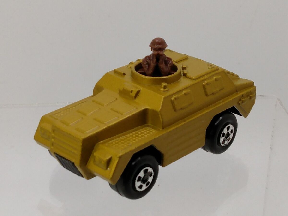 Vtg. 1973 Matchbox/Lesney 28e; Stoat; Gold, Black Base, Dk Vtg. 1973 Matchbox/Lesney 28e; Stoat; Gold, Black Base, Dk