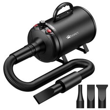 Pet Dryer, 5.2HP/3800W Pet Grooming Dryer with Adjustable Speed and Temperatu...