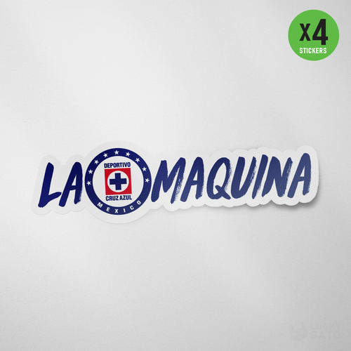 4 Pack - Club Leon Mexico Vinyl Sticker Decal Calcomania La