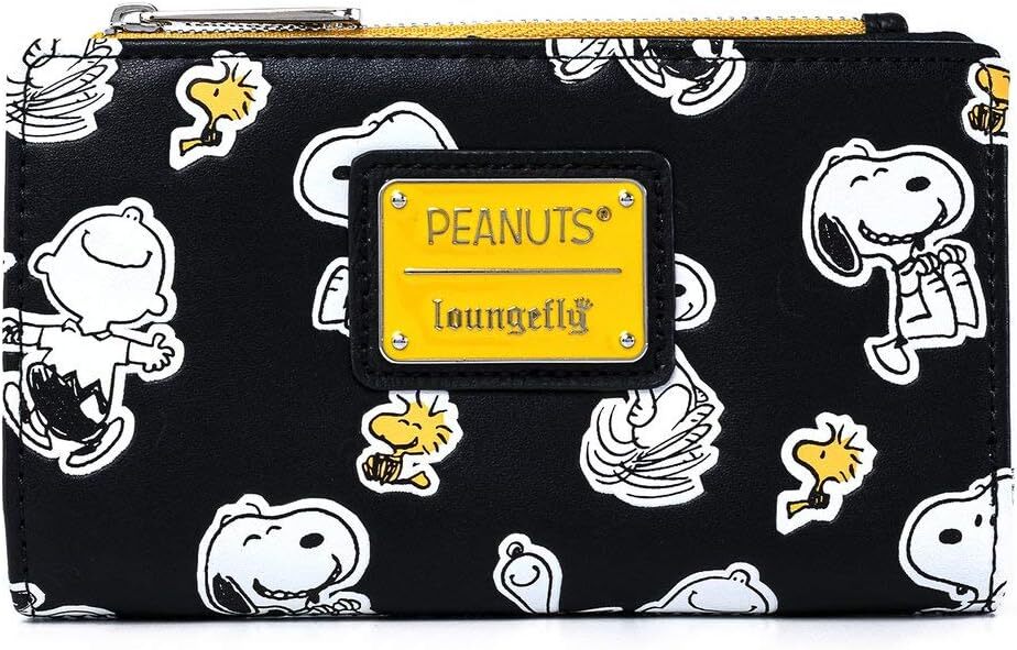 Loungefly Peanuts Snoopy and Woodstock All Over Print Wallet  display picture 1