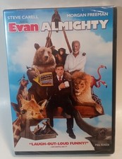 Evan Almighty DVD, 2007, Full Frame Morgan Freeman Steve Carell New Sealed