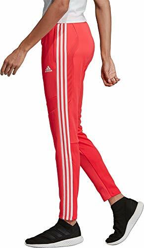 Женские тренировочные брюки Adidas Tiro 19, Шоковый Красный/Белый