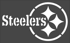 1- 5x8 inch Stencil, (PF-98) Steelers (6mil)*****