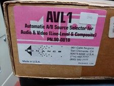 Sonance AVL1 A/B source selector Old Stock Sealed Box