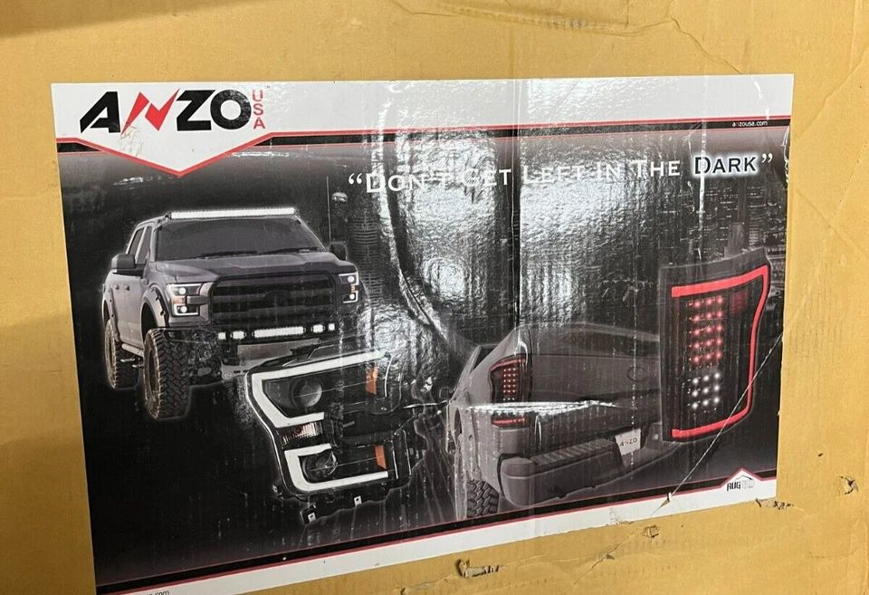 Lámpara faros proyectores Anzo 121501 con tablón cromado para Nissan Altima 13-14* Foto 2 de 2