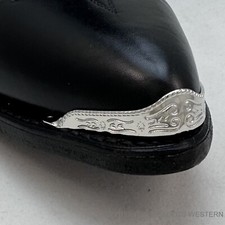 ALM-101-TN Cowboy Boot Toe Tip Nickel Plated