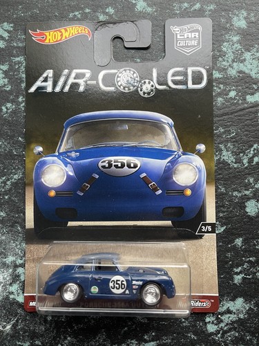2016 Hot Wheels Air-Cooled PORSCHE 356A OUTLAW Car Culture Real Riders BLUE