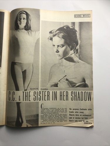 Pix April 24 1965 Australian Magazine Mitsuoka Anzac Story Claudia Cardinale - Picture 8 of 13