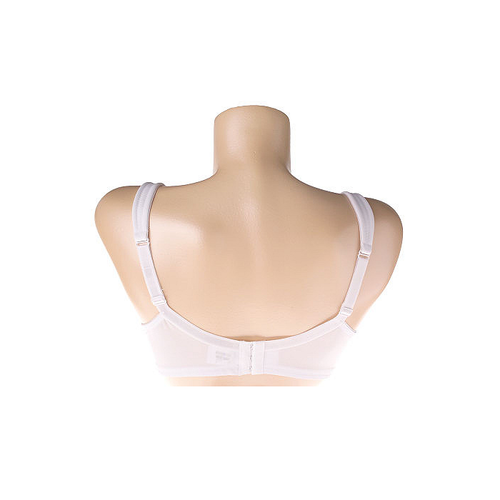 Sujetador de soporte minimizador de borde de encaje Breezies con revestimiento UltimAir A09314 BLANCO 36C - Imagen 2 de 2