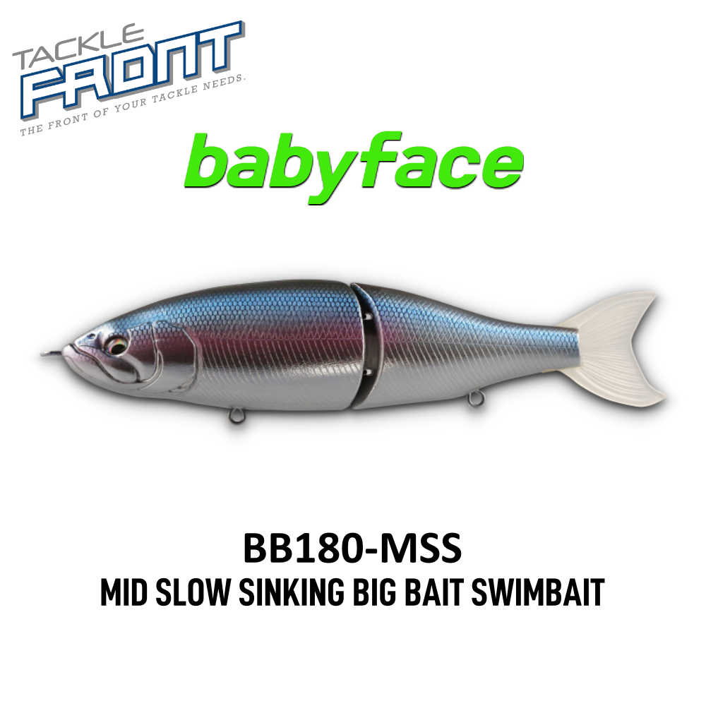 babyface - BB180-MSS, 180mm, 85g ~ Mid Slow Sinking Big Fishing