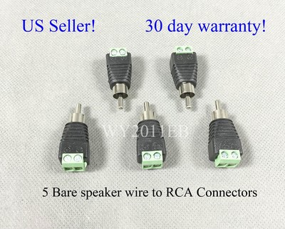 bose speaker wire connectors