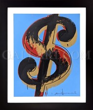 Andy Warhol $(1) FS II.275  1982 | Unique Hand Signed Screen Print | GallArt