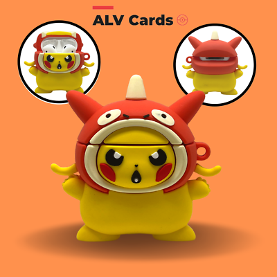 Pokemon Airpod Case UK SELLER Pikachu Magikarp Soft Cover