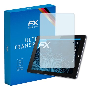 atFoliX 2x Displayschutzfolie für Chuwi Hi10 Pro Schutzfolie klar Folie
