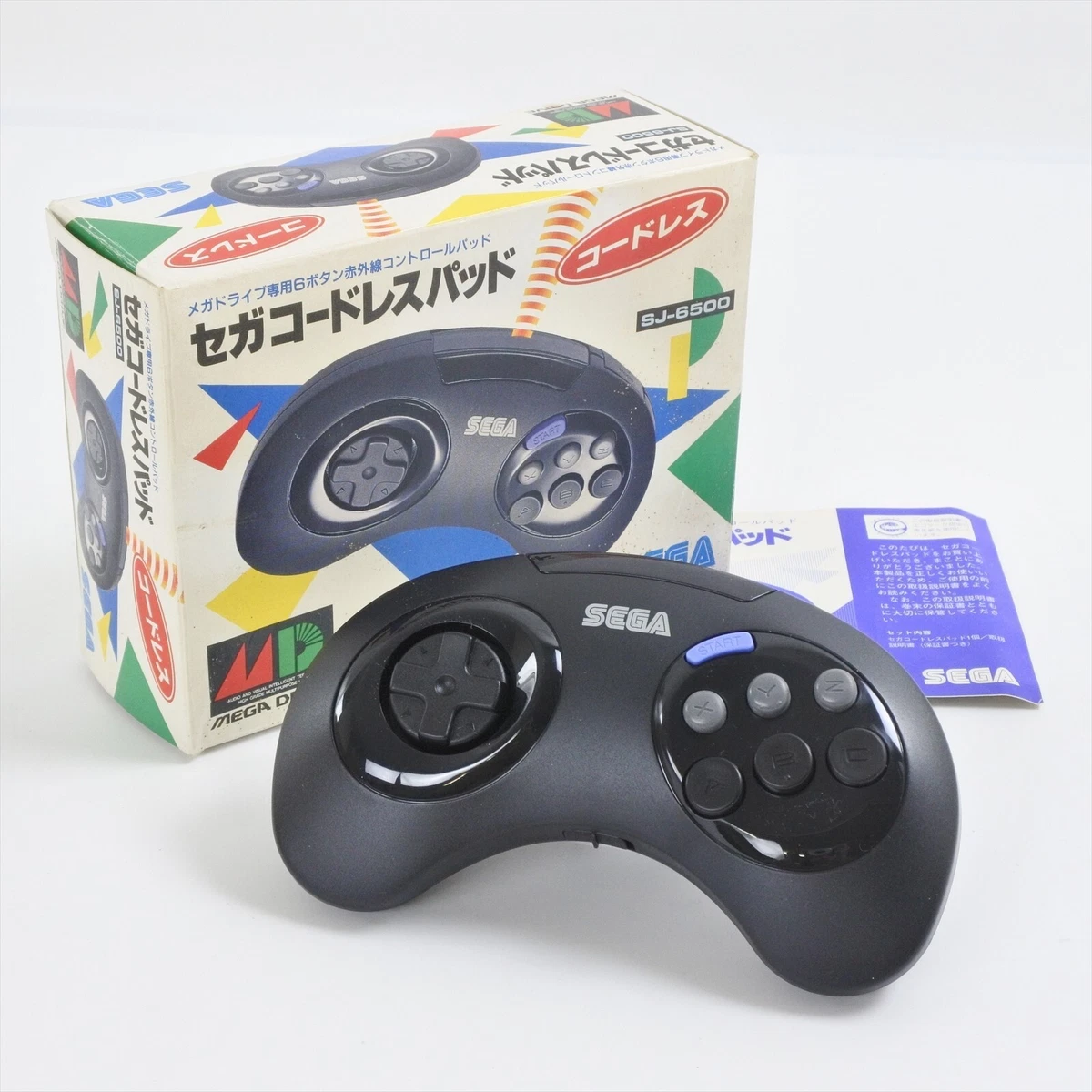 SEGA Black Controllers for Sega Mega Drive for sale | eBay