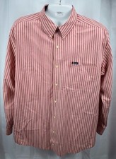 Chaps Men's XL Button Up Long Sleeve Dress Shirt                        A-11 054