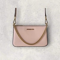 Michael Kors Tasche UmhäNgetasche Crossbody Xbody Jet Set Travel Rosa Leder Neu