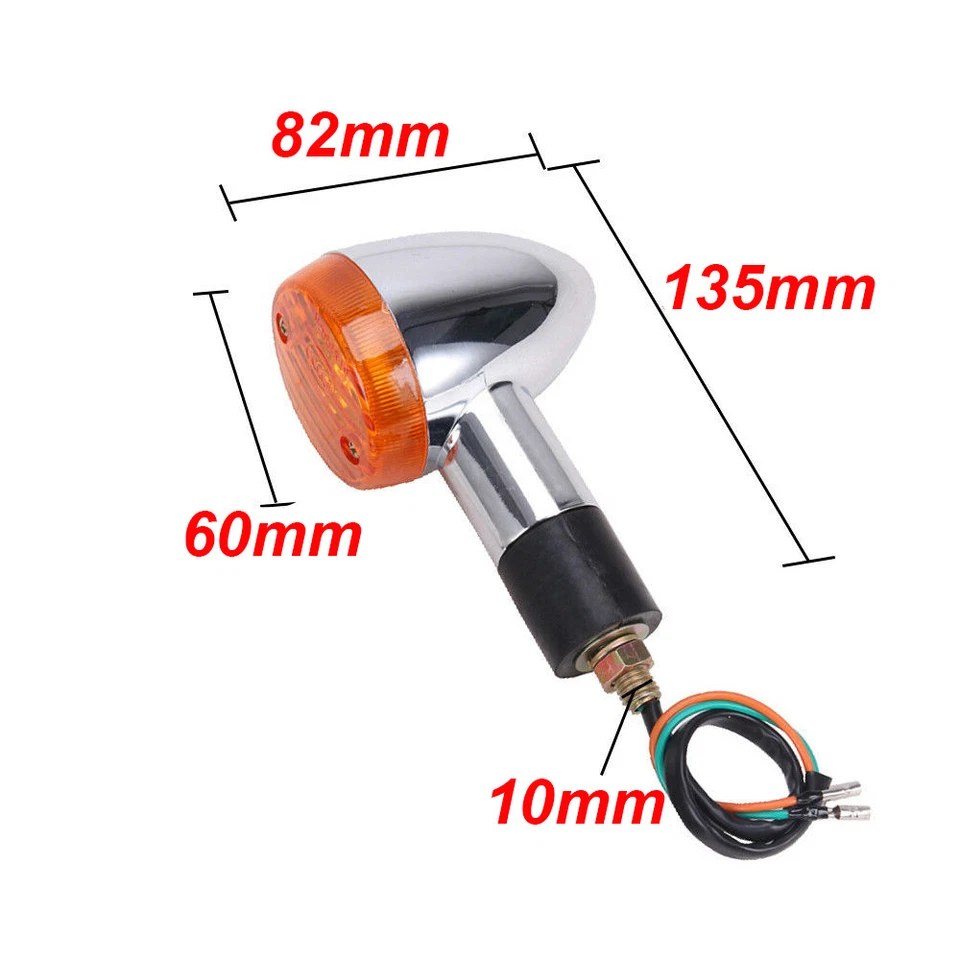 Luces intermitentes para Kawasaki Vulcan VN 1500 1600 1700 2000 800 900 Classic Foto 2 de 4