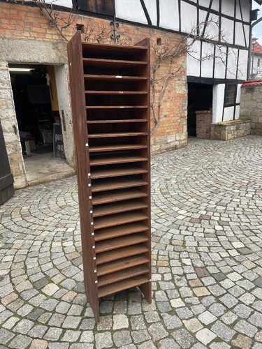 10/7/1224 Aktenschrank Büroschrank  Regal Aktenregal Säulenschrank um 1930 - Bild 1 von 6