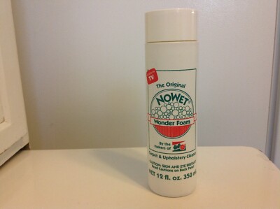 Vintage didi Original NoWet Wonder Foam Carpet Upholstery Cleaner Sz 12 Oz