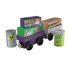 Quirky Cargo - Wooden Train Set with Cargo - Zany Trains Wooden Railway Series 1