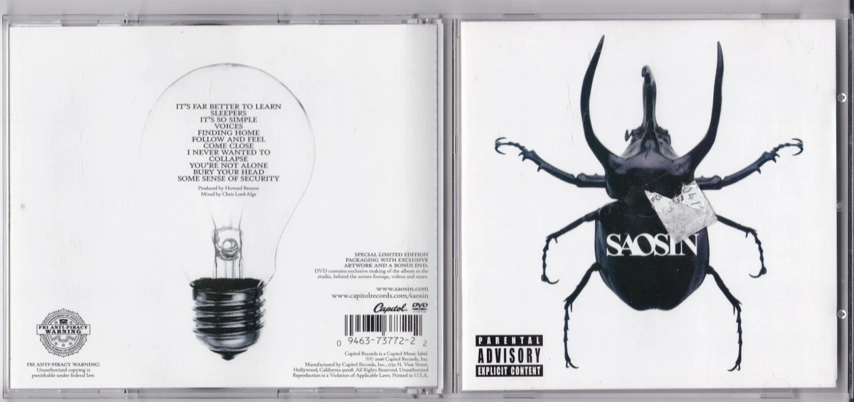 SAOSIN レコード LP カブトムシ スクリーモ エモ ポストハードコア