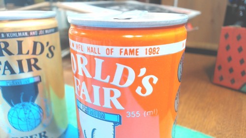 Vintage--World's Fair Beer - Cans--Aluminum Pull Top 12 Oz.- 9- Different Colors - Picture 8 of 13