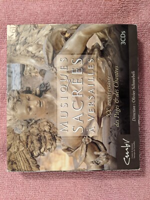 MUSIQUES SACREES A VERSAILLES, Sacred Music of Versailles, 3 CD Set, 2012