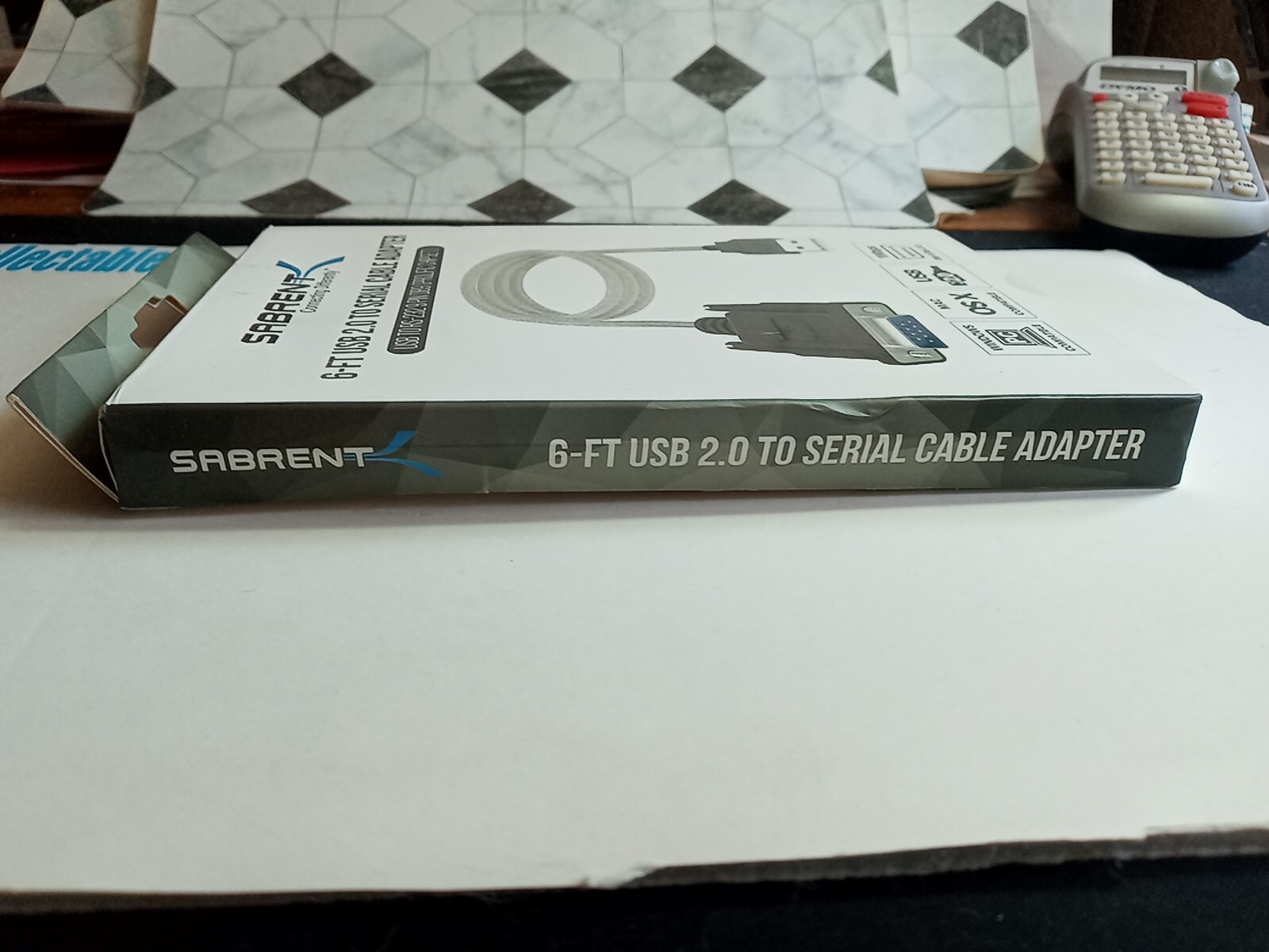 SABRENT USB 2.0 to Serial (9Pin) DB9 RS232 Adapter Cable 6ft Driver