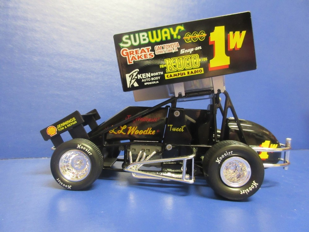 #  1W Rob Tvedte RC2 Sprint Car -- 1/24th scale