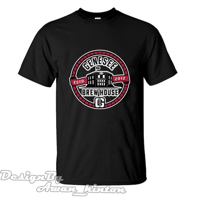 Tshirt Genesee Brew Logo Usa Made Short Sleeve