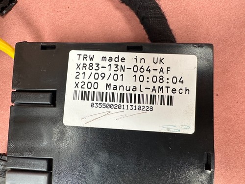 Jaguar S Type 00-02 Steering Wheel Cassette Sensor Assembly OEM 71K Miles - Picture 5 of 9