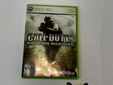 Call of Duty 4: Modern Warfare (Microsoft Xbox 360, 2007) Tested & Works