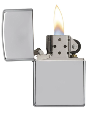 Zippo 250 Windproof High Polished Chrome Lighter, New In Box | eBay