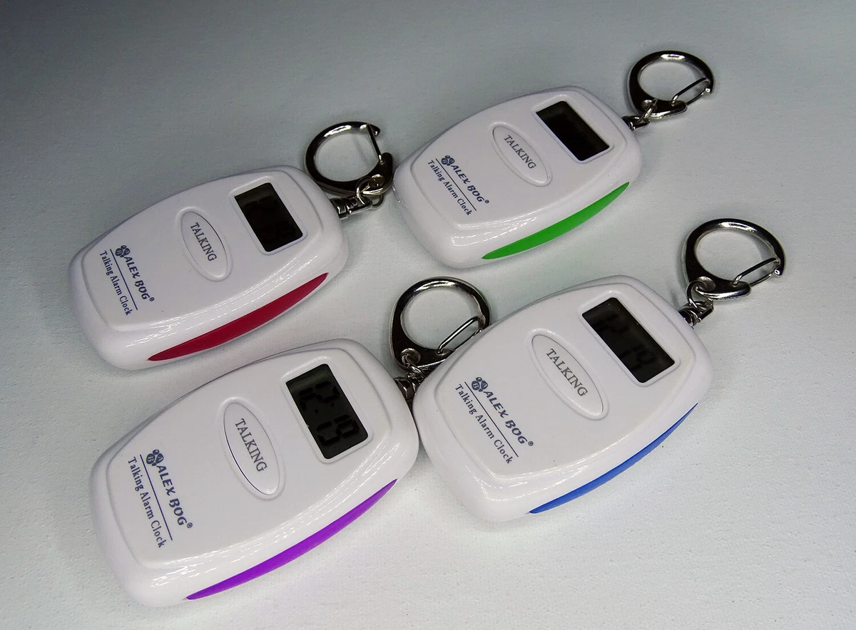 Llavero reloj parlante reloj para ciegos reloj Talking relojes