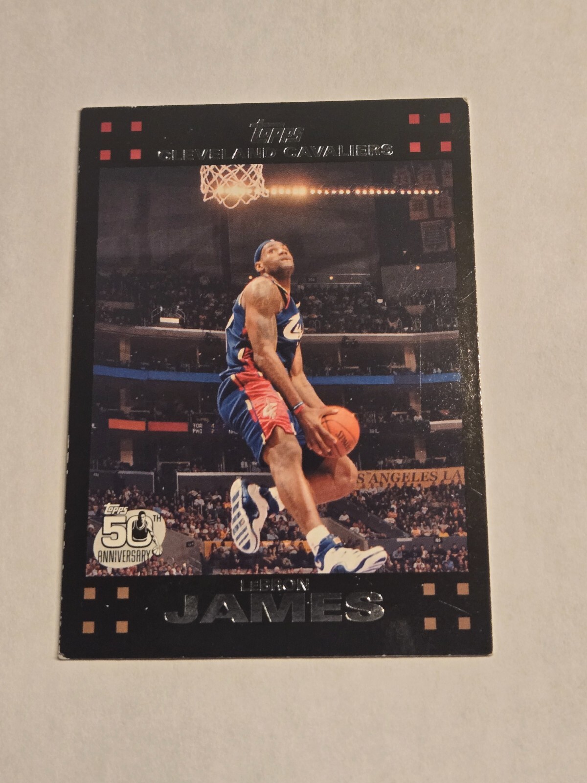 2007-08 Topps Chrome - #23 LeBron James