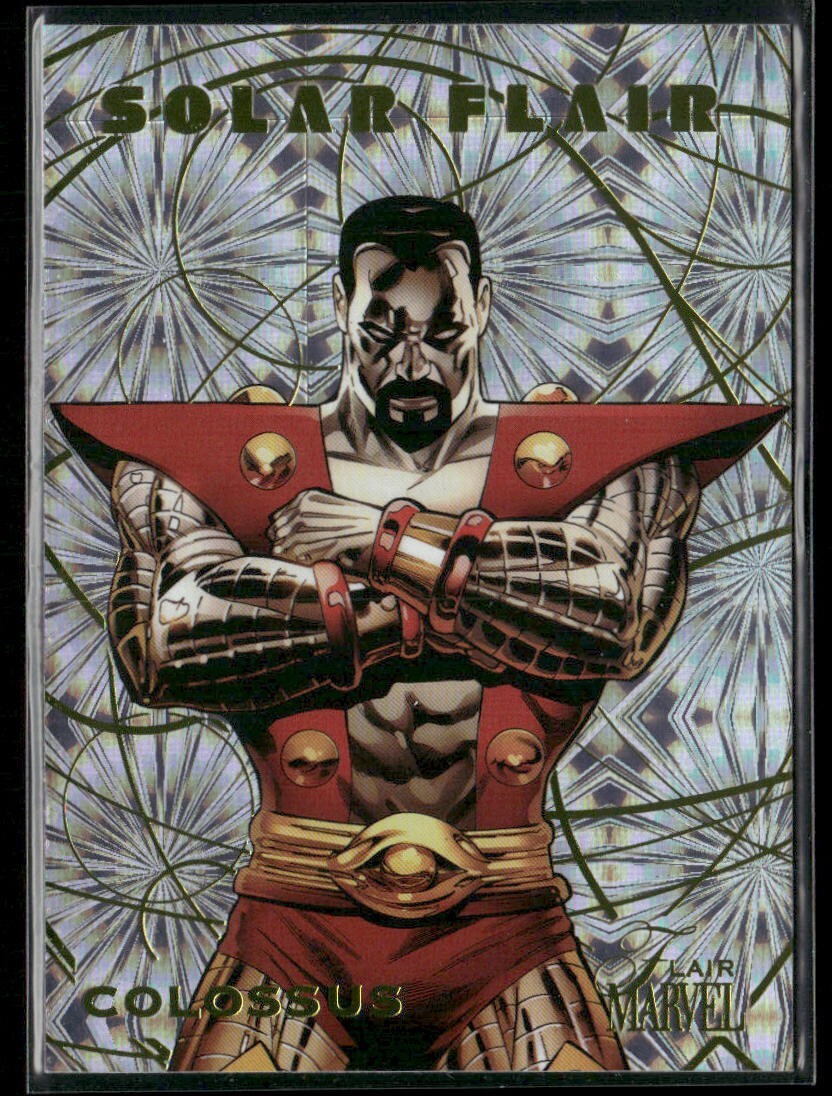 2023 Upper Deck Marvel Flair Solar Flair #SF3 - Colossus