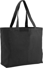 Economical Canvas Cotton Tote Bag, 6 | 8 Pack, Lightweight Reusable Grocery S...