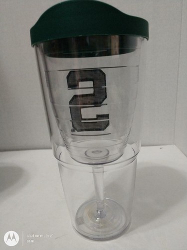 Vaso/vaso de vino Tervis de la Universidad Estatal de Michigan 16 oz, verde/blanco, espartanos - Imagen 2 de 4