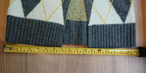 H&M Pringle of Scotland (Conscious Material) Womens Skirt Argyle Knit XS - BNWT - Picture 12 of 12