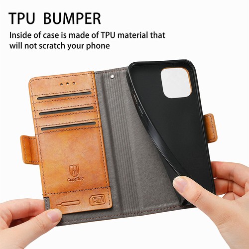 Splice Leather Wallet Phone Case For Tecno Spark 20 20C 30 30C Spark Go 2024 Hot - 第 6/16 張圖片