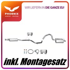 für Jaguar X-Type 2.0 D (2001-2009) Kombi Auspuffanlage Mittel+Endschalldämpfer für Jaguar X-Type 2.0 D (2001-2009) Kombi Auspuffanlage Mittel+Endschalldämpfer