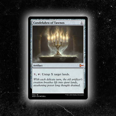 MTG Candelabra of Tawnos 英語版　MP Candelabra of Tawnos - Custom Magic: The Gathering Card - High