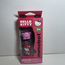Hello Kitty Balloon Mimobot 8 GB USB 2.0 Flash  Memory Drive In Box
