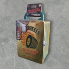 Hot Wheels Vintage 1:64 Body Shop Metal 18 Car Carry Case Storage Rare 1968 Tin