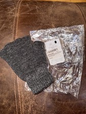 Whole Wools Wool Fingerless Gloves OSFM Gray Women  s NIP Made In Turkey