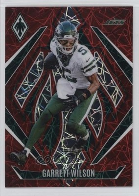 2024 Panini Phoenix Red Lazer 60/199 Garrett Wilson #59 15vw