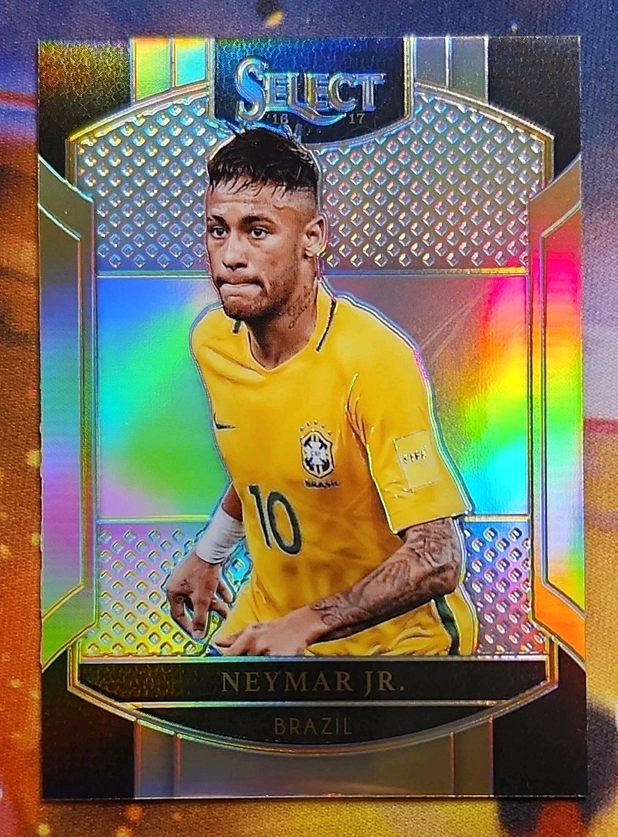 2016-17 Panini Select - Terrace Neymar Jr #21 Silver Prizm Holo